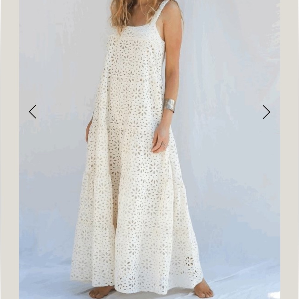 Jen’s Pirates Booty Flower Power maxi dress